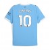 Manchester City Rayan Cherki #10 Hjemmedrakt 2025-26 Kortermet